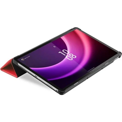 Afbeelding van Just In Case Smart Tri Fold Lenovo P11 (2de generatie) Book Rood