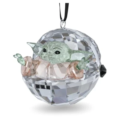 Afbeelding van Swarovski STAR WARS Ornament THE Mandalorian Grogu Unisex Overige accessoires, Maat: One Size, White