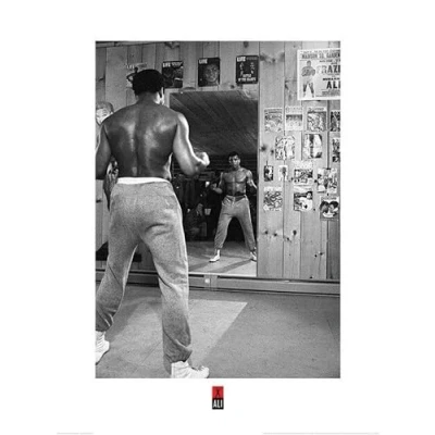 Afbeelding van Pyramid Poster Muhammad Ali Mirror 80 X 60 Cm Multicolor
