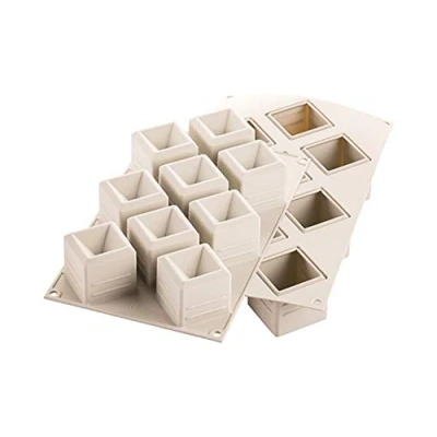 Afbeelding van Silikomart Mosaico Silicone Mould N.9 50x50 H 50 Mm
