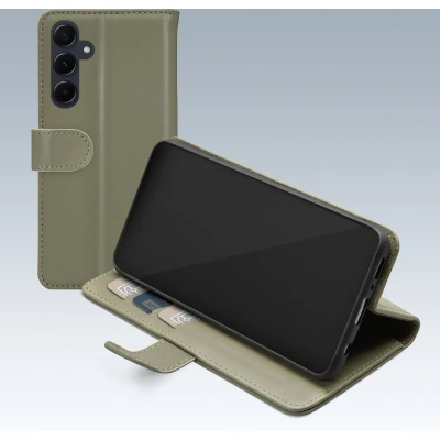 Afbeelding van Mobilize Premium Gelly Wallet Book Case Samsung Galaxy A55 5G Green