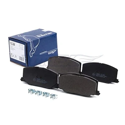 Afbeelding van TOMEX brakes TX 13 69 Remblokkenset Vooras Met akoestische slijtagewaarschuwing toebehoren TOYOTA: Celica VI Coupe, V Supra IV