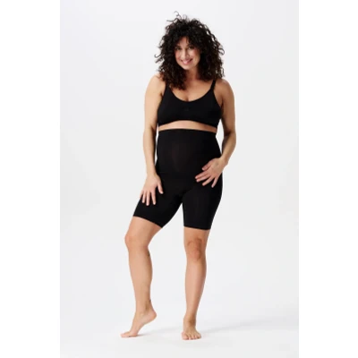 Afbeelding van Zwangerschaps Naadloze shorts Niru Sensil Breeze Black XL/XXL