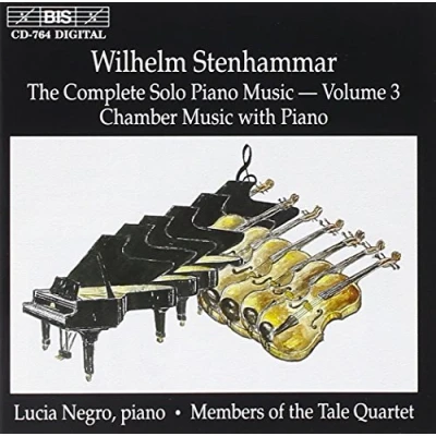 Afbeelding van Lucia Negro &amp; Members of the Tale Quartet Stenhammar: Complete Piano Music Vol. 3 (CD)