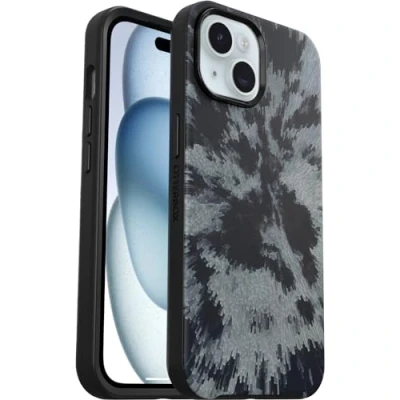 Afbeelding van OtterBox Symmetry MagSafe geschikt voor Apple iPhone 15 Hoesje Burnout Sky