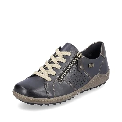 Afbeelding van Remonte RemonteTex lage veterschoenen voor dames, Blauw 14