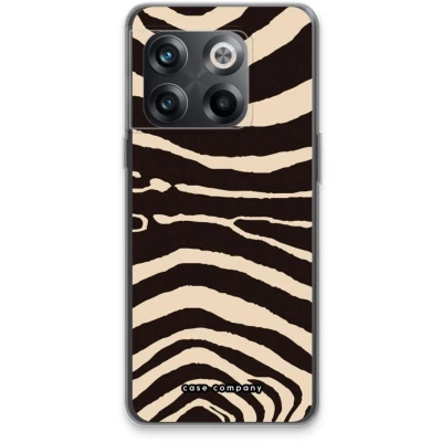 Afbeelding van Case Company® hoesje geschikt voor OnePlus 10T Arizona Zebra Soft Cover Telefoonhoesje Bescherming aan alle Kanten en Schermrand