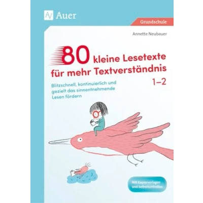 Afbeelding van 80 kleine Lesetexte für mehr Textverständnis 1/2