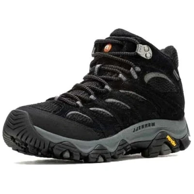 Afbeelding van Merrell Moab 3 Mid Gtx wandelschoenen voor dames, Zwart Grijs