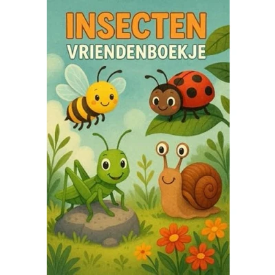 Afbeelding van Insecten Vriendenboekje