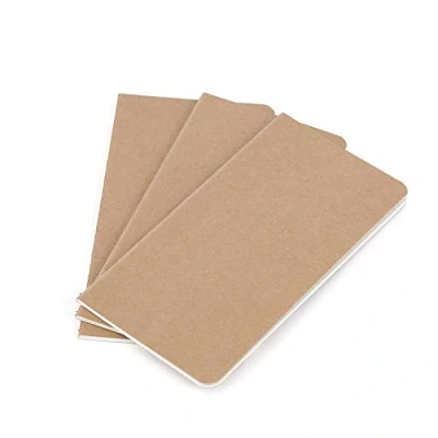 Afbeelding van Wanderings Traveler&#039;S Notebook navullingen, 8,25 x 4,25 inch (21 cm 11 cm), gelinieerd papier, 3 stuks, dagboekvullingen voor reisdagboeken, schrijvers, agenda&#039;s en leren planners