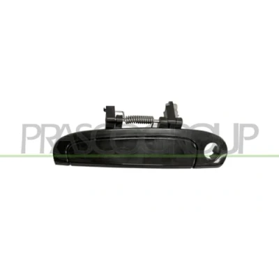 Afbeelding van PRASCO KI3208008 Deurgrepen Buiten, Links voor Zwart Glad KIA: Picanto I
