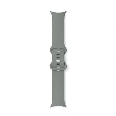 Afbeelding van Google Pixel Watch 3 (45 mm), Active Band, Hazel (Fluorelastomeer), Horlogebandjes, Grijs
