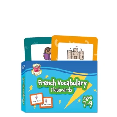 Afbeelding van CGP KS2 Activity Books and Cards French Vocabulary Flashcards for Ages 7 9 (with Free Online Audio)