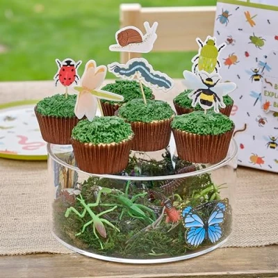 Afbeelding van Ginger ray taartversiering insecten 12st