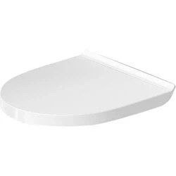 Afbeelding van Duravit DuraStyle Basic WC zitting 36.9x43.3x4.2cm compact met softclose quickrelease Kunststof wit