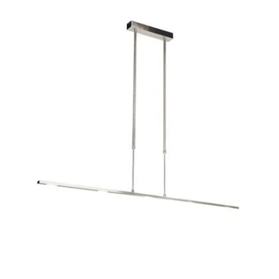Afbeelding van QAZQA Moderne hanglamp staal incl. LED verstelbaar Bold