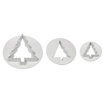 Afbeelding van PME Uitstekerset Kerstboom set/3