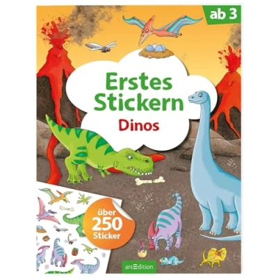 Afbeelding van Erstes Stickern Dinos