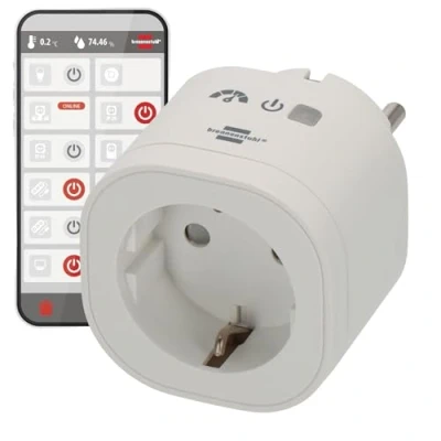 Afbeelding van Brennenstuhl 1294880 Smart WiFi stopcontact Binnen, Thuis 3680 W