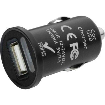 Afbeelding van Eufab 16548 Mini USB laadadapter Stroombelasting (max.): 1 A Geschikt voor Universeel