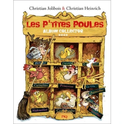 Image de Les P&#039;tites Poules Album collector T04 (tomes 13 à 16)