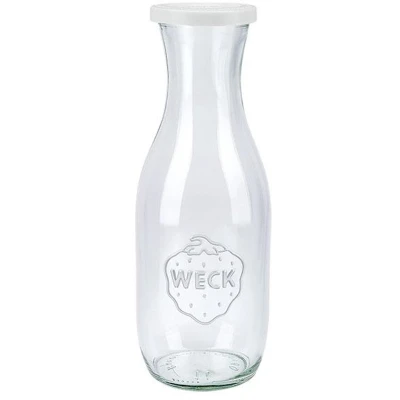Afbeelding van Weck Sapfles Met Deksel 1 Liter Inmaken l