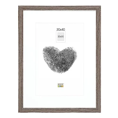 Afbeelding van Deknudt S66KH3P1_30,X40,0 Wissellijst Papierformaat: 30 x 40 cm Grijs