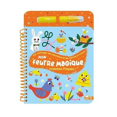 Image de Mon feutre magique Joyeuses Pâques ! avec à réservoir d&#039;eau