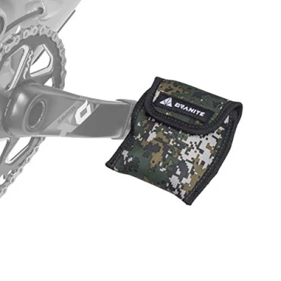 Afbeelding van Granite Pita Pedaalhoes Groen Camo Klein (voor pedalen tot 85 mm x 100 mm) Pedal Cover Fietspedaal Universeel SPD Plat pedaal Cleats