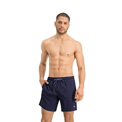 Image de PUMA Swim Mid Length&#039;s Swimming Shorts Men, Vêtements, Navy, M