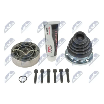 Afbeelding van NTY NPW VW 074 Homokineet Versnellingsbak zijde, Vooras Thermoplastic VOLKSWAGEN: Touran I, GOLF 5, 6, SEAT: Leon II Hatchback