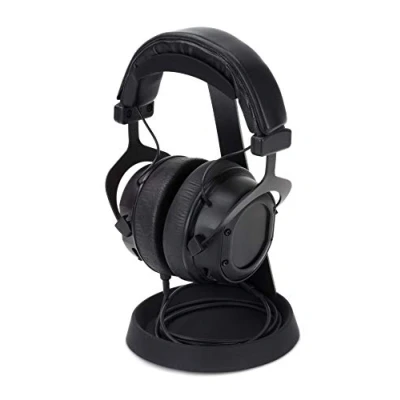 Afbeelding van Dynavox Universele houder KH 1000 voor alle soorten hoofdtelefoons met een breedte van maximaal 38 mm. Metalen houder, siliconen coating, kleur: zwart