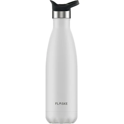 Afbeelding van FLASKE Sports Bottle Ice RVS Drinkfles van 500ML Geschikt als waterfles, thermosfles en thermoskan