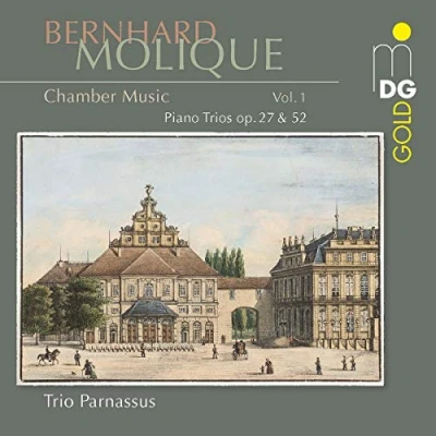 Afbeelding van Trio Parnassus Molique: Piano Trios (CD)