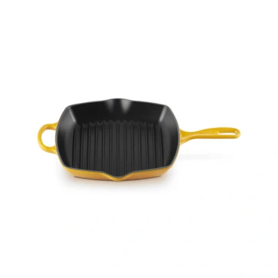 Afbeelding van Le Creuset Grillpan Signature Nectar 26 x cm Geëmailleerde anti aanbaklaag