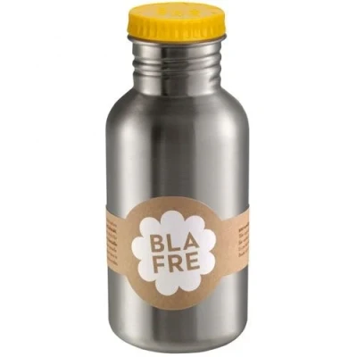 Afbeelding van Blafre rvs drinkfles geel 500ml