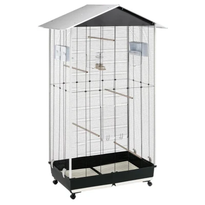 Afbeelding van Ferplast Voliere Nota Vogelverblijven 95x64x165.5 cm Zwart