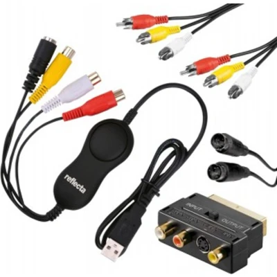 Afbeelding van Reflecta Video Capture Set USB Grabber Incl. videobewerkingssoftware