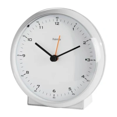 Afbeelding van Hama Wekker Elegance Pro Geluidsarm Wit (186318)