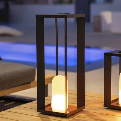 Afbeelding van Newgarden Siroco LED terraslamp, hoogte 50 cm