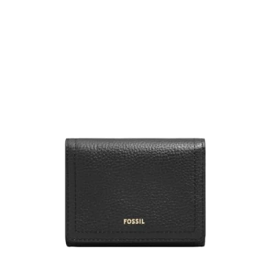 Afbeelding van Fossil Damestas met ritssluiting Around Logan, leer, SL7831665, zwart.