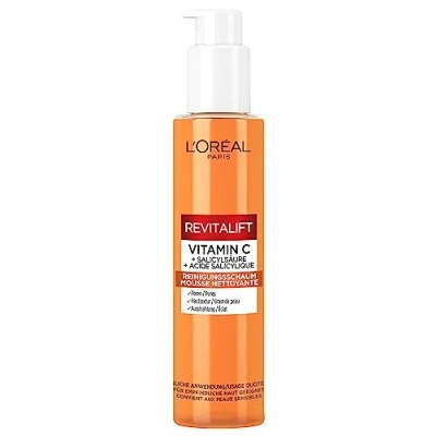 Afbeelding van L&#039;Oréal Paris Revitalift Clinical Reinigingsschuim met vitamine C en salicylzuur Voor een gereinigde frisse huid. Zichtbare resultaten vanaf het eerste gebruik. alle soorten