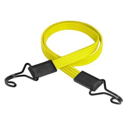 Afbeelding van MasterLock Platte snelbinder Smooth geel 100 cm