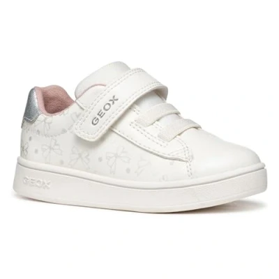 Afbeelding van Geox Babyschoenen voor kinderen, Maat: 21, Optic white silver Kunststof/ textiel