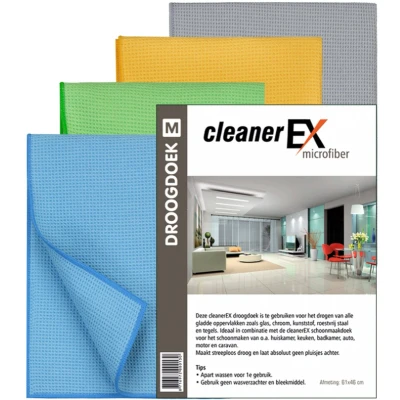 Afbeelding van Droogdoek 61x46 cm CleanerEX grijs
