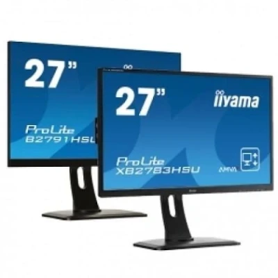 Image de iiyama ProLite XU2793QS B1 Écran LED 27&quot; 2560 x 1440 WQHD @ 75 Hz IPS 300 cd/m² 1000:1 1 ms HDMI DisplayPort haut parleurs noir mat