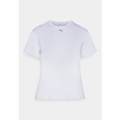 Afbeelding van Puma TEE Sport Tshirt, Dames, Maat: Small, Cool weather heather