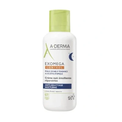 Afbeelding van A Derma Exomega Control nuit émoliente réparatrice Crème 200ml