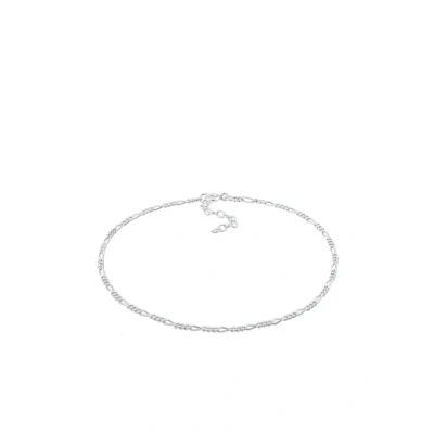 Afbeelding van Elli Anklet Basic Armband silvercoloured, Dames, Maat: 22, Silver coloured